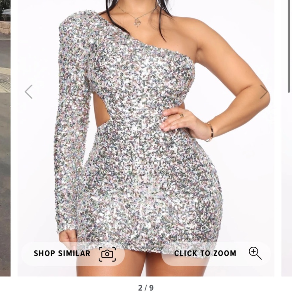 Fashion Nova Sparkly Dress